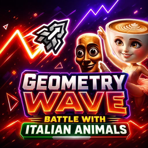 Geometry Wave: Battle with Italian Animals cover